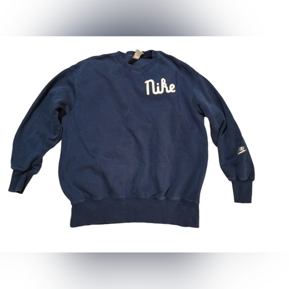 Nike Other - Nike Men's Dark Blue Vintage Crewneck Sweater